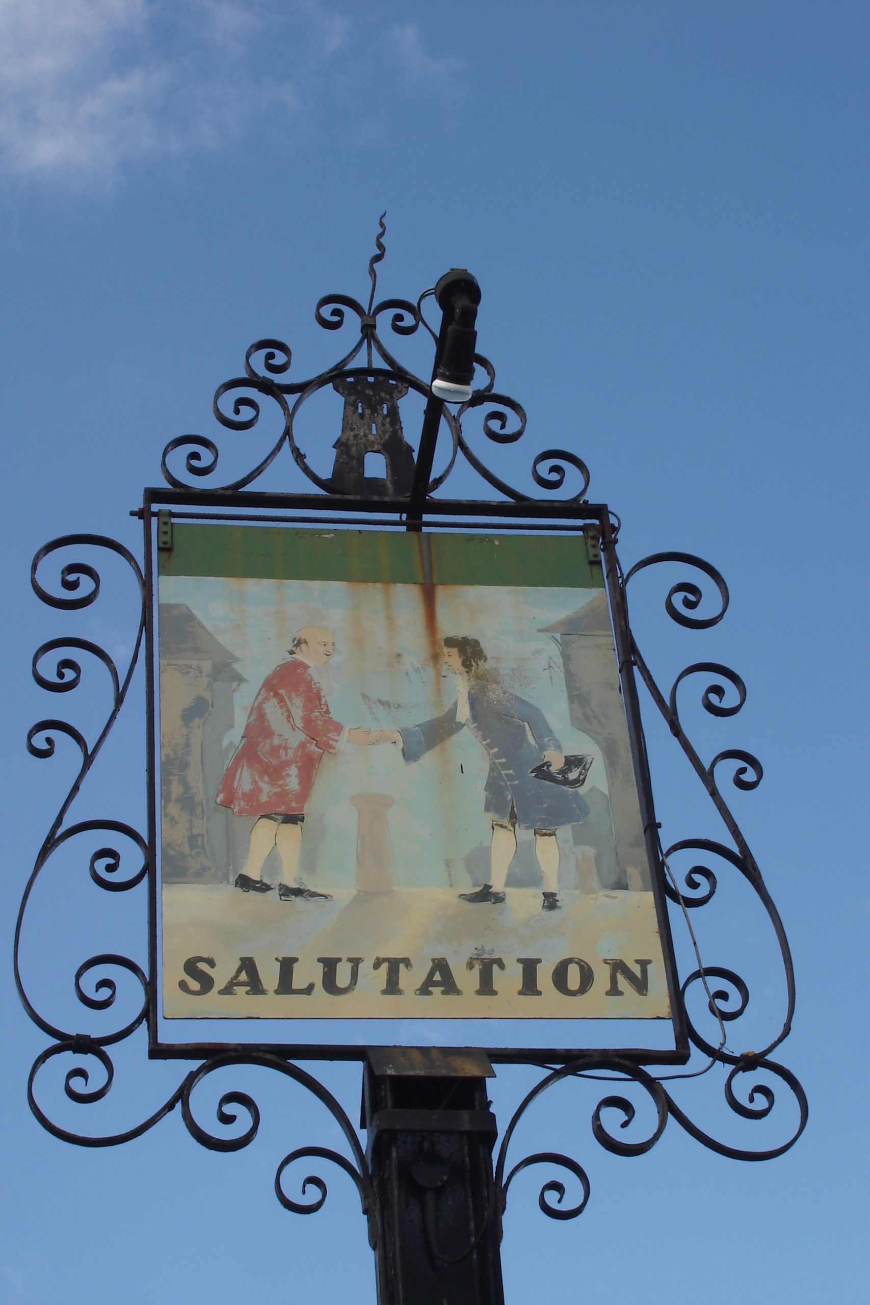 Salutation Inn Ham Nr Berkeley GL13 9QH Glo Shire Pubs Breweries   Salutation Inn Sign Scaled 